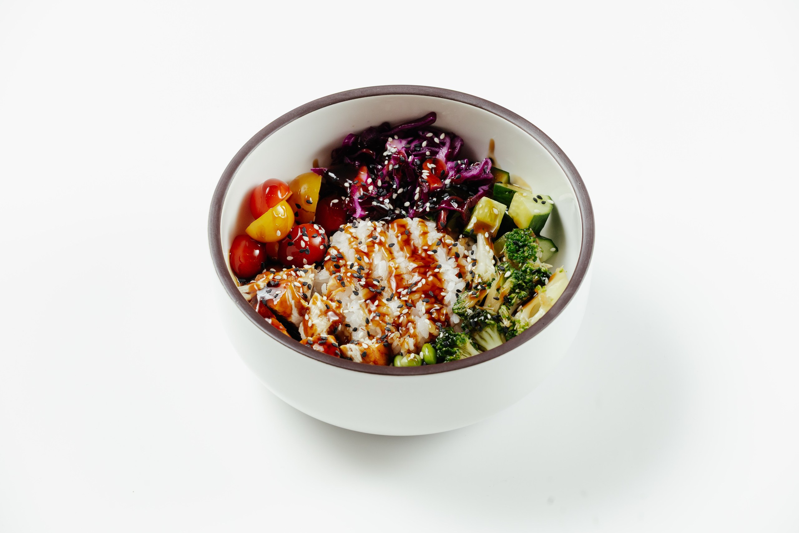 Поке с курицей