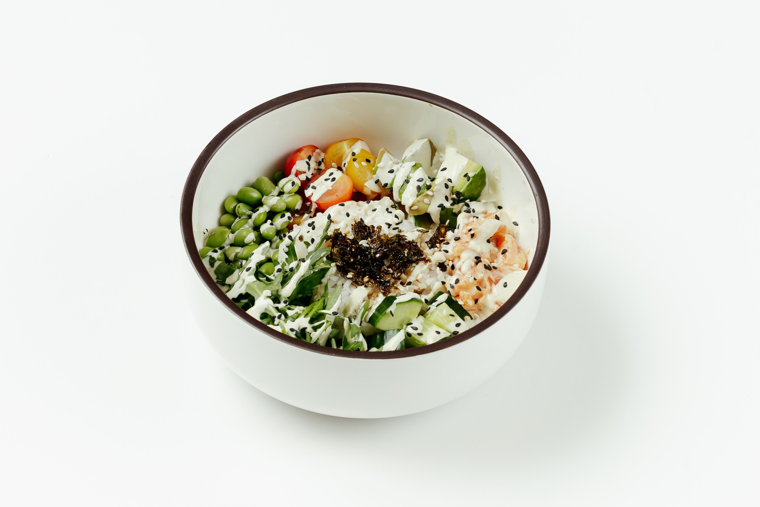 Поке с лососем