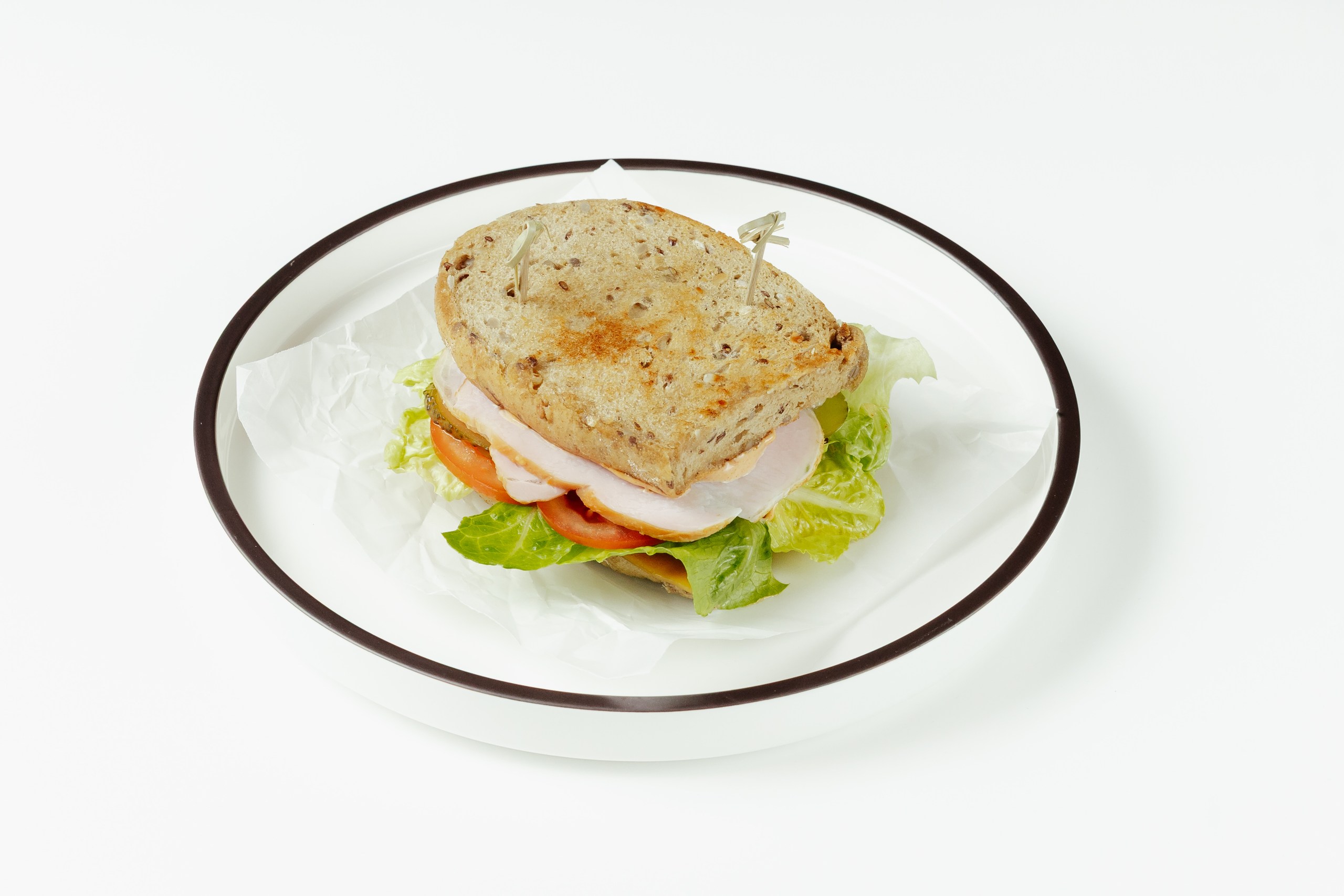 Сэндвич с ветчиной