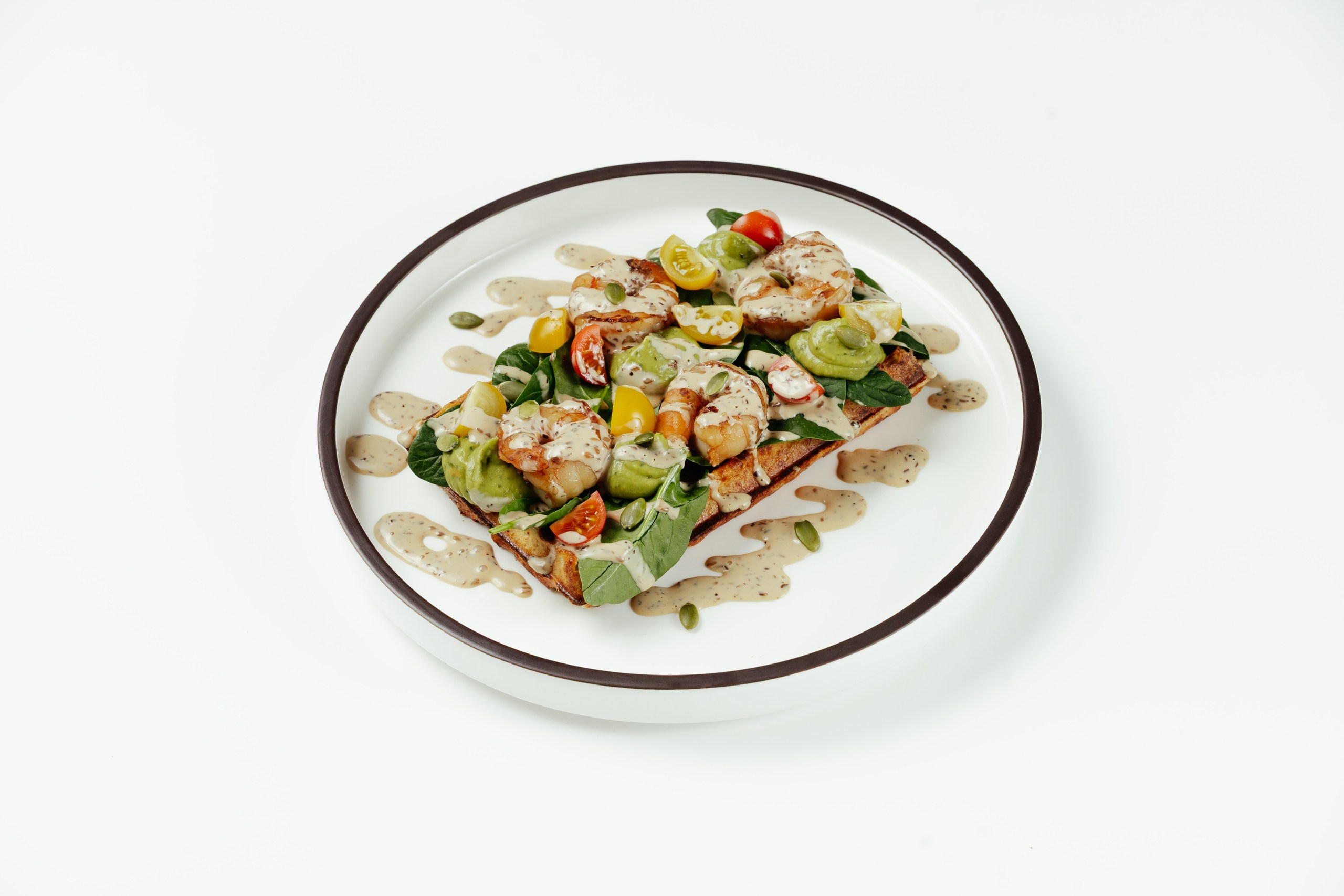 С креветкой